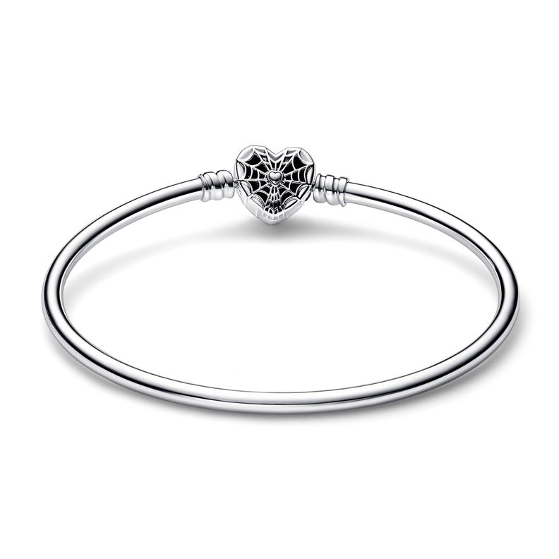 Brazalete Moments Cadena Serpiente Broche Corazon-1