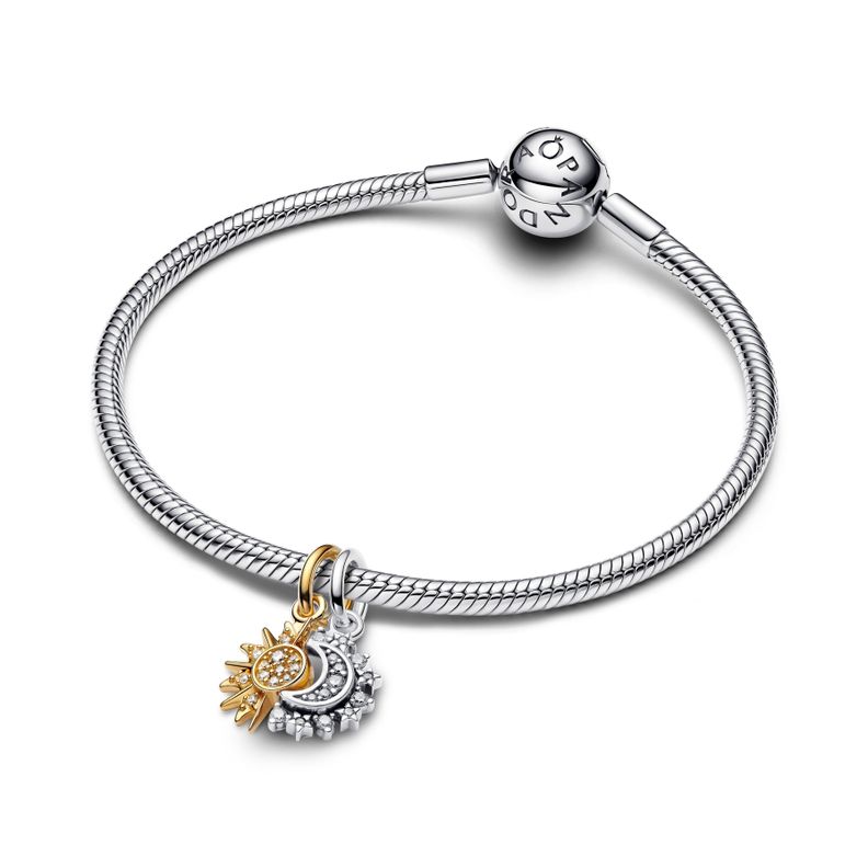 Charm Colgante Divisible Sol y Luna-2