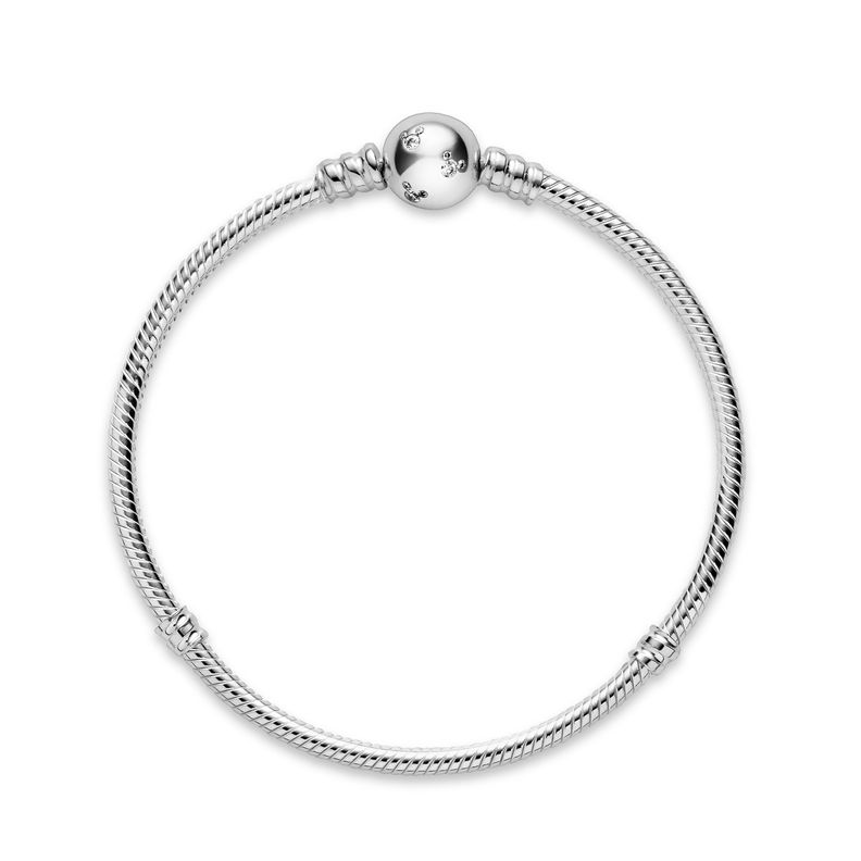 Brazalete en plata Mickey de Disney-0