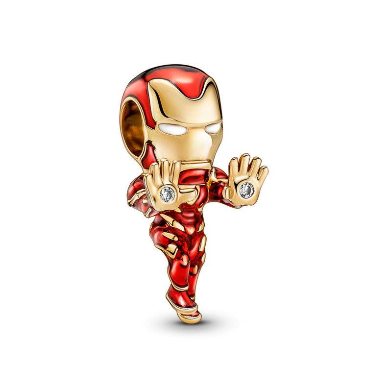 Charm Iron Man de The Avengers de Marvel Dorado