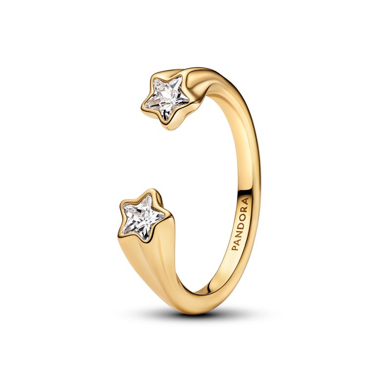 Anillo Abierto Estrellas Fugaces-1
