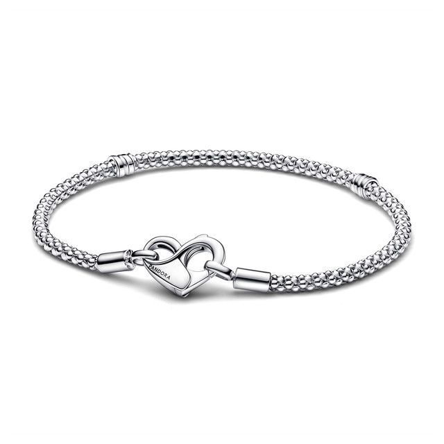 Brazalete Cadena de Serpiente Pandora Moments Plata-0