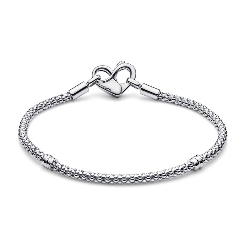Brazalete Cadena de Serpiente Pandora Moments Plata-1