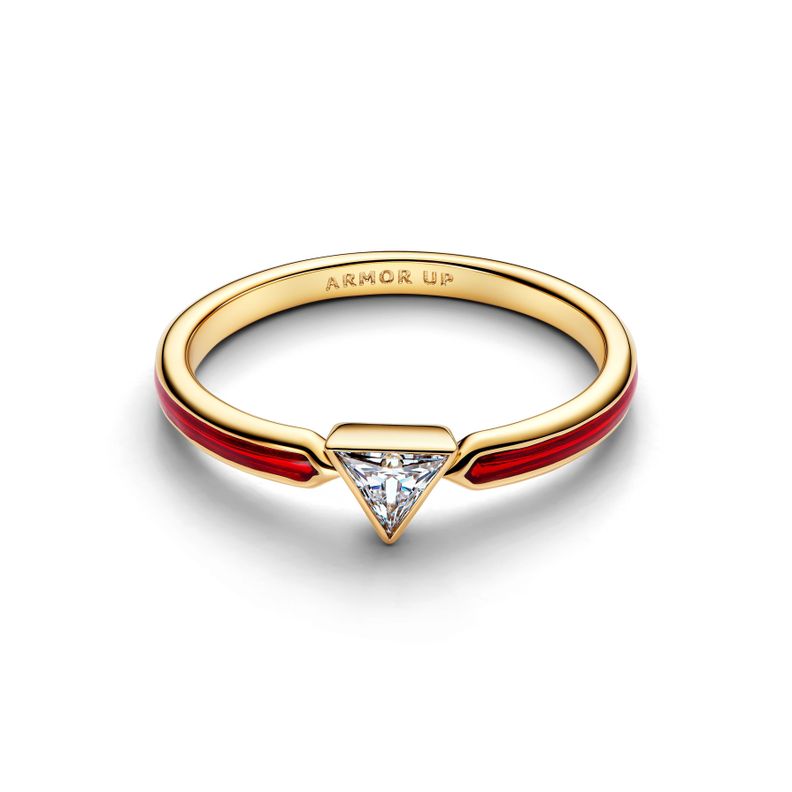 Anillo en Shine Iron Man de Marvel Dorado 50