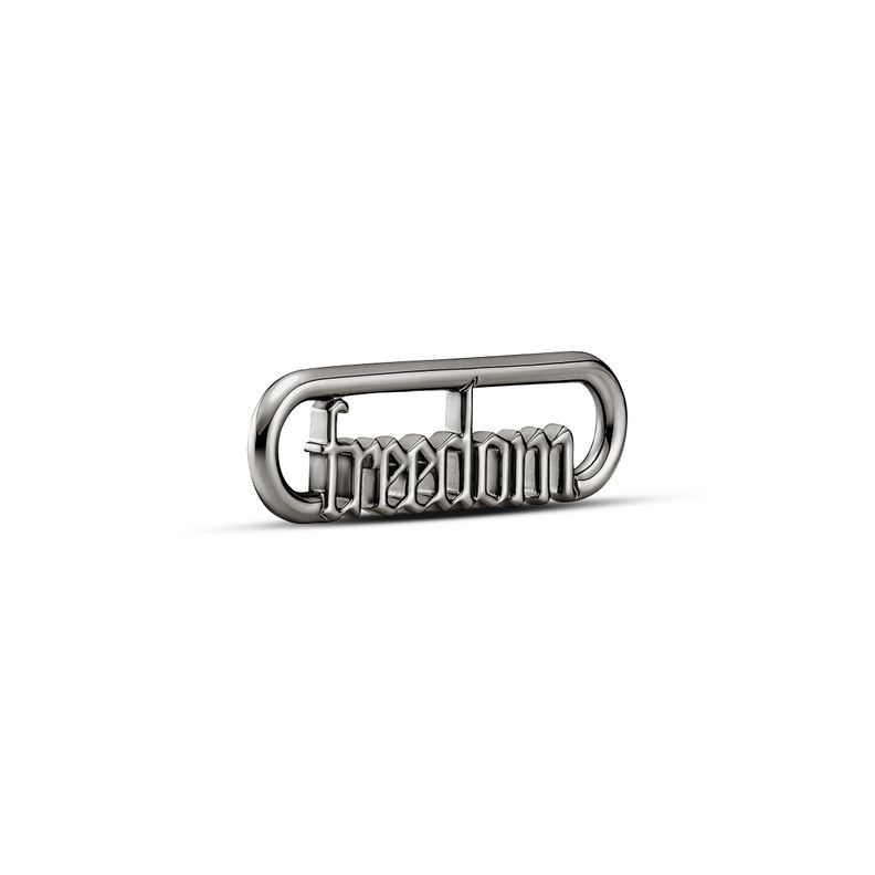 Charm de Eslabon en Rutenio PandoraME Enlace Freedom-0