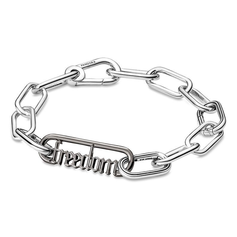 Charm de Eslabon en Rutenio PandoraME Enlace Freedom-1