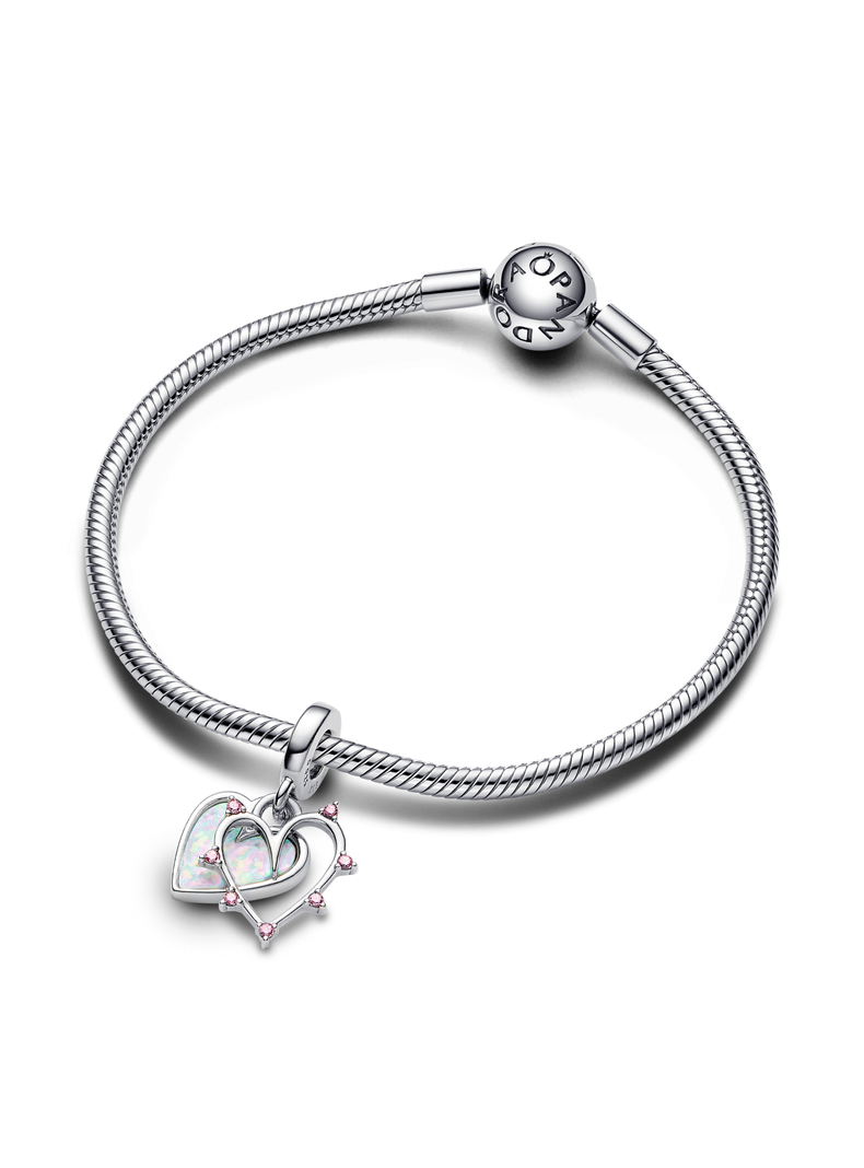 Charm Colgante Doble Amistad Opalescente-2