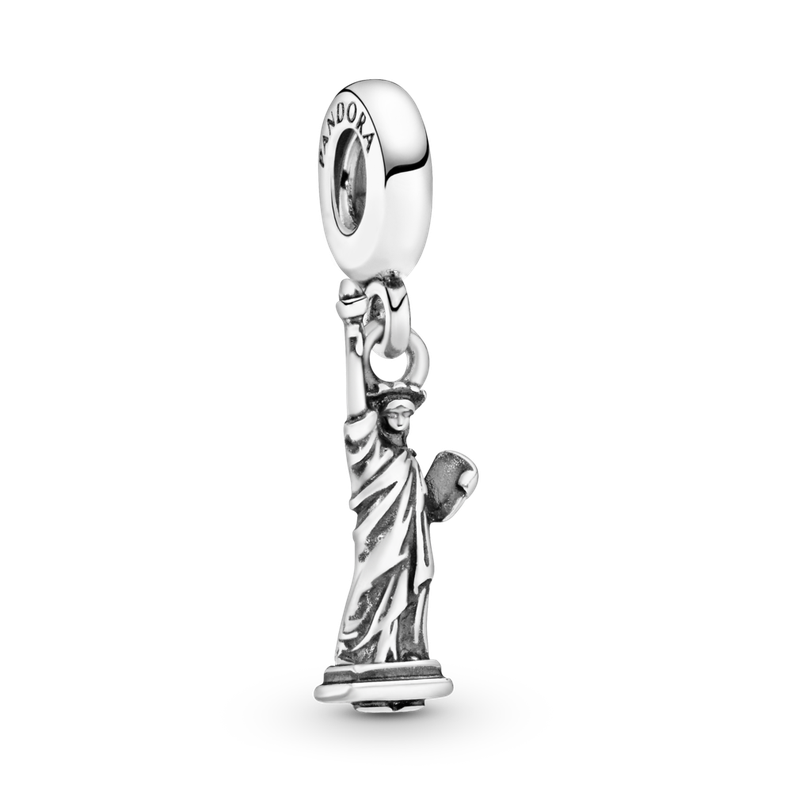 Dije Colgante en Plata Estatua de la Libertad-0