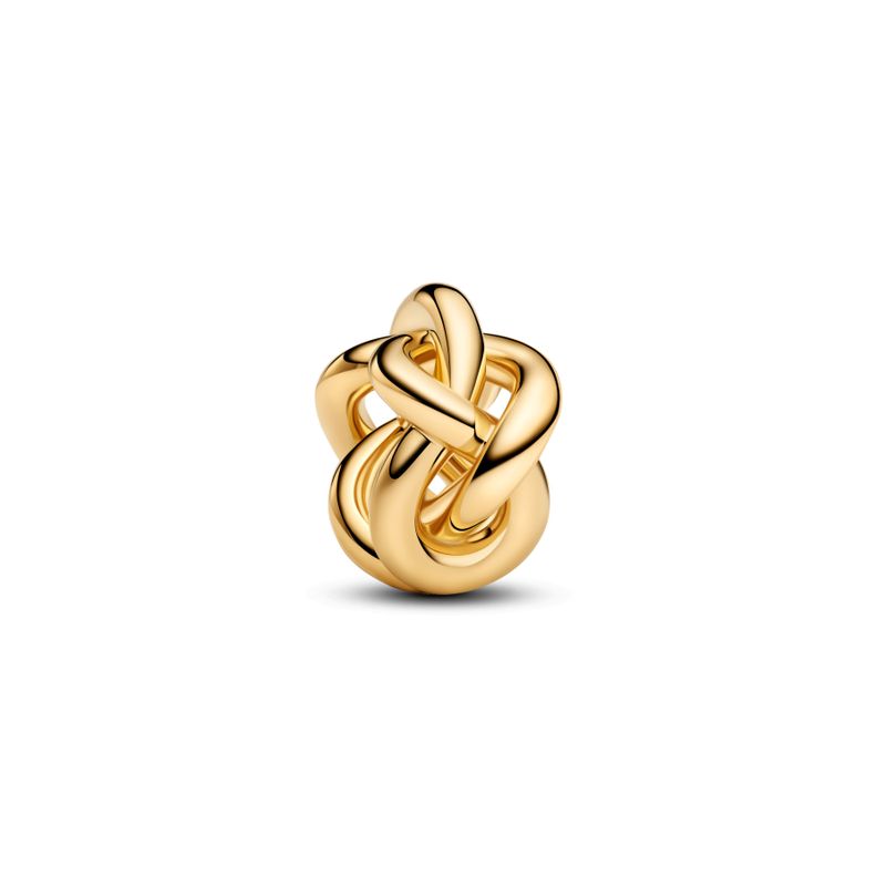 Charm Nudo Infinito en Recubrimiento Oro14K-0
