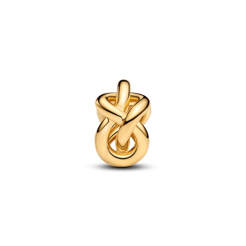 Charm Nudo Infinito en Recubrimiento Oro14K-1