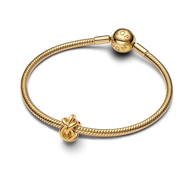 Charm Nudo Infinito en Recubrimiento Oro14K-2
