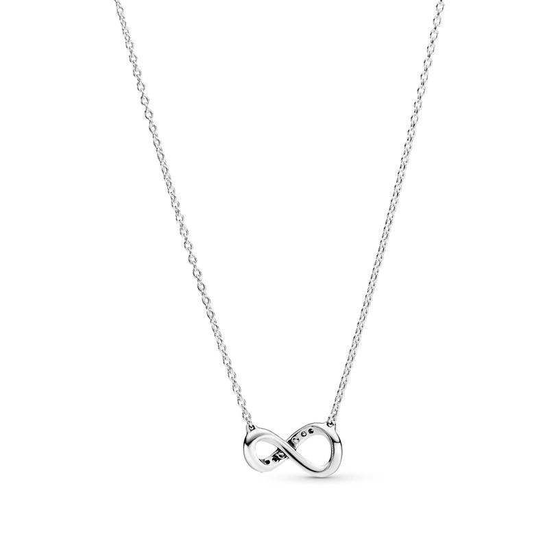Collar Infinito Brillante-0