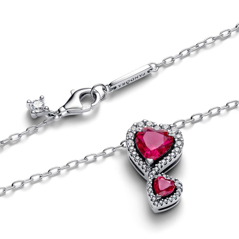 Collar Halo Rojo Corazones-1