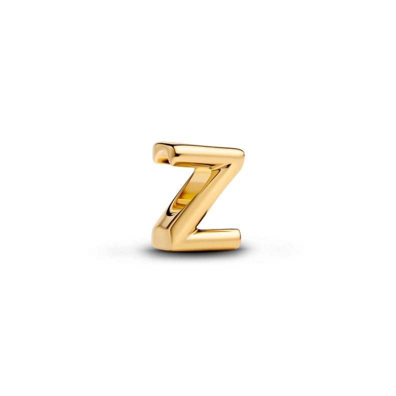 Charm Alfabeto Letra Z Dorado
