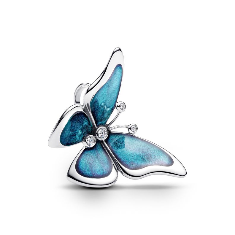 Charm Mariposa Grande Plata