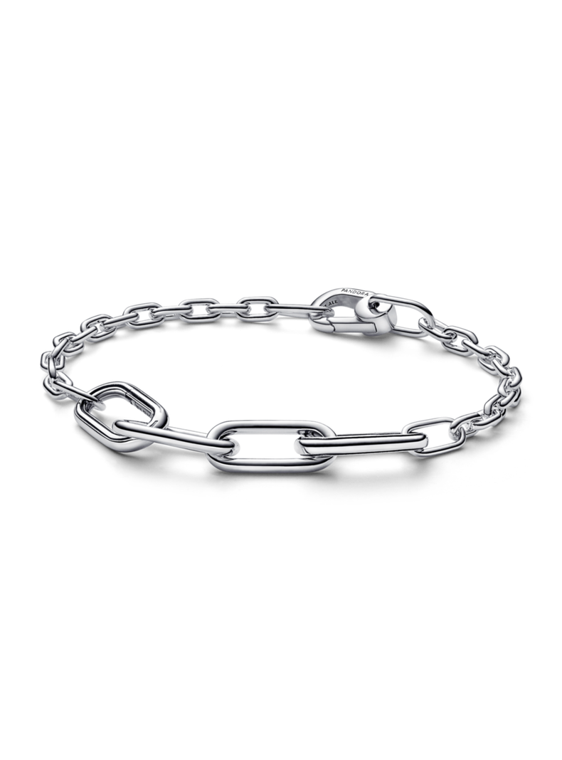 Brazalete en plata PANDORA ME eslabones finos-0
