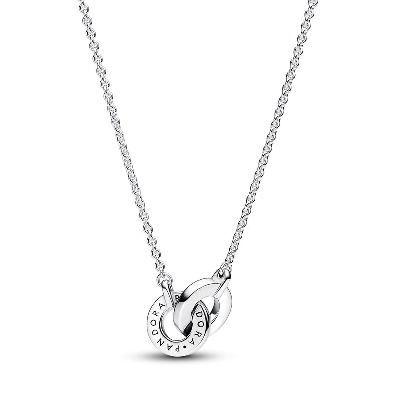 Collar Pavé Entrelazado Pandora Signature-0