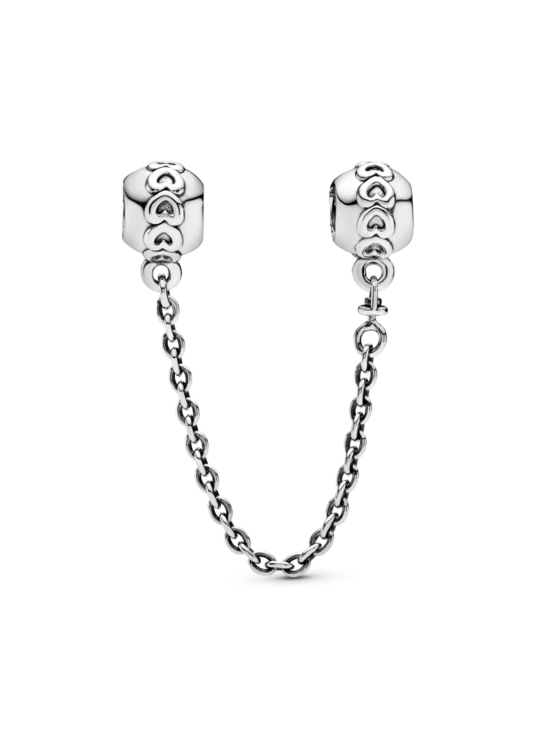 Cadena de Seguridad en Plata Conexión de Amor-0
