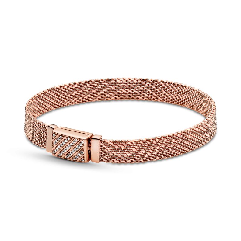 Brazalete Pandora Reflexions con Broche Brillante -0
