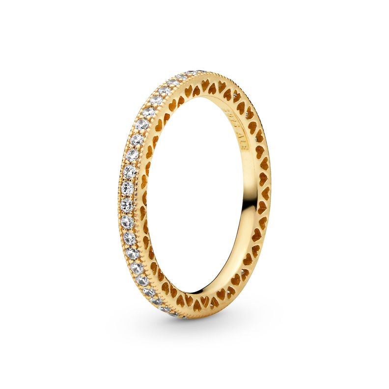 Anillo Corazones y Brillo-1