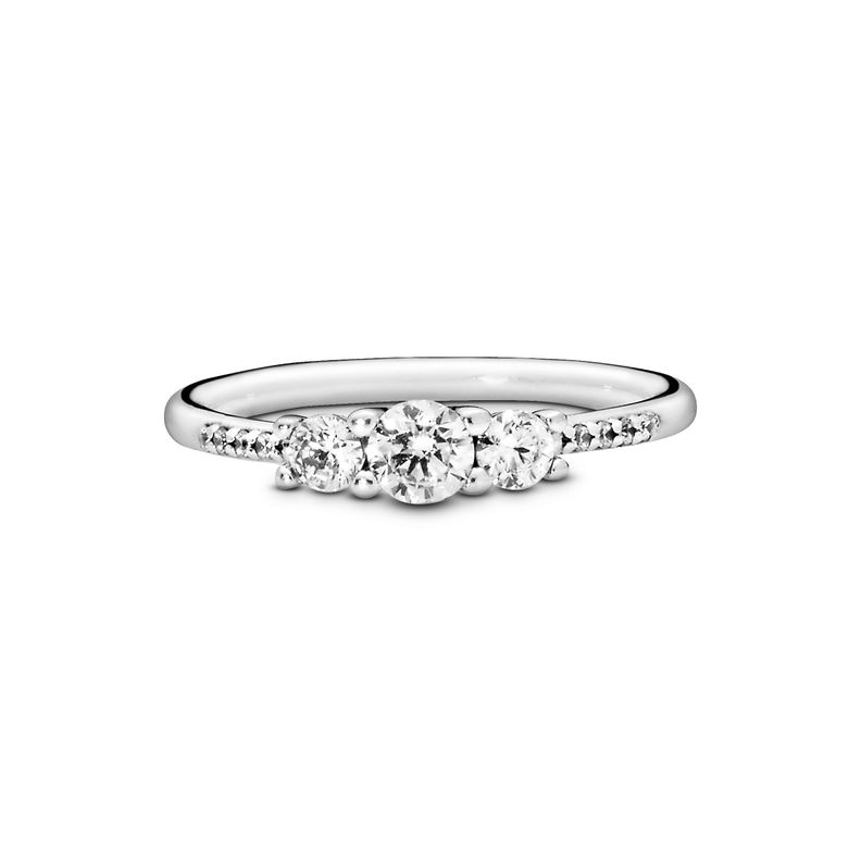 Anillo en Plata Brillo de Cuento de Hadas -0