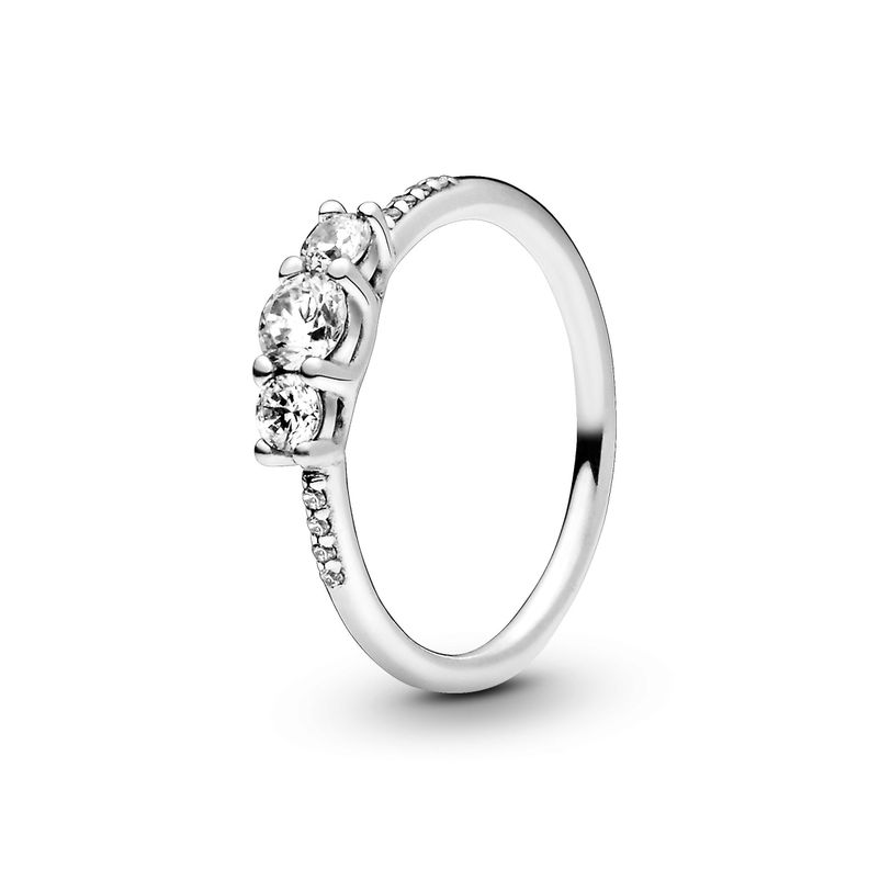 Anillo en Plata Brillo de Cuento de Hadas -1