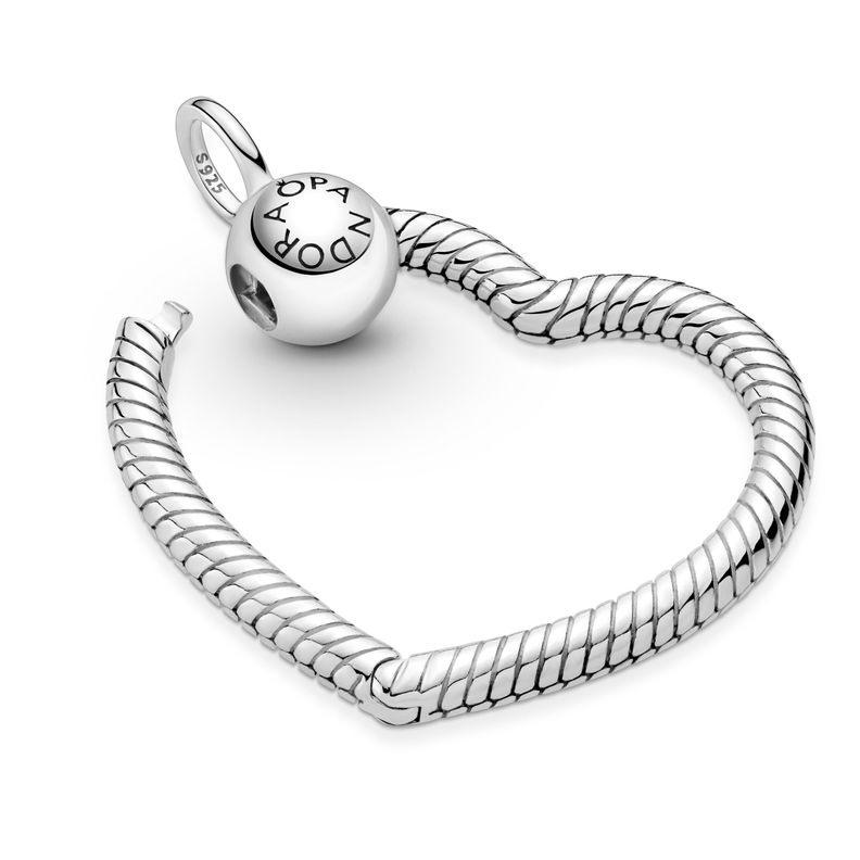 Dije Colgante en Plata de PANDORA Moments O de Corazon-1