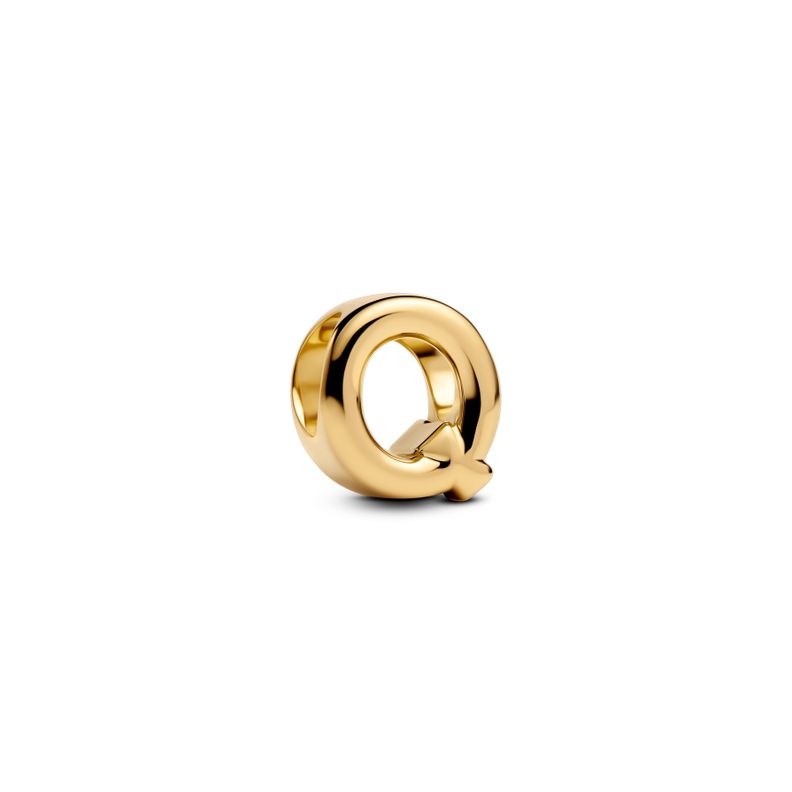 Charm Alfabeto Letra Q Dorado