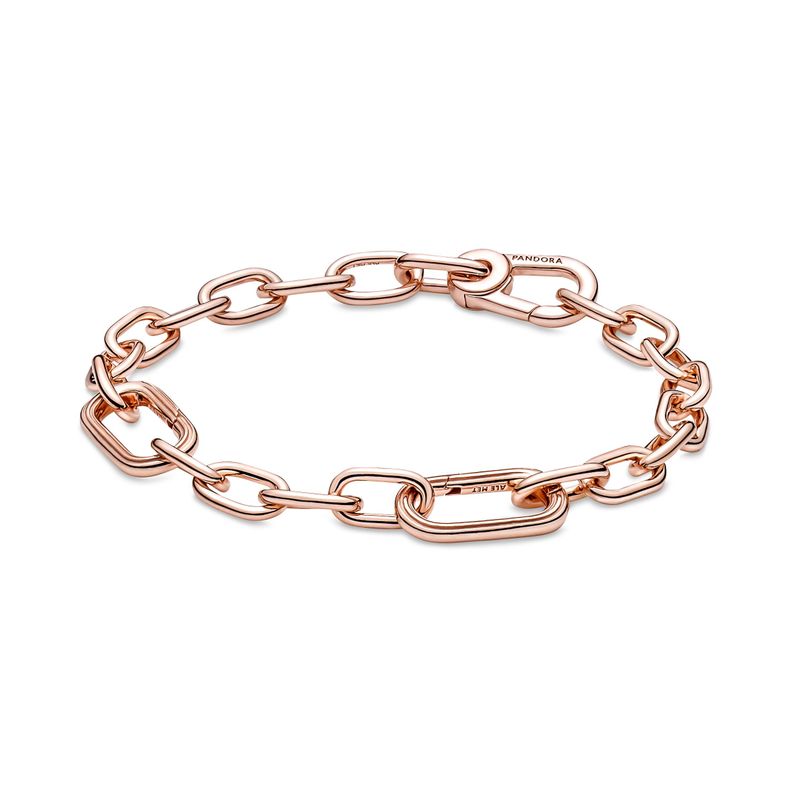 Brazalete de Cadena de Eslabones en Rose-0