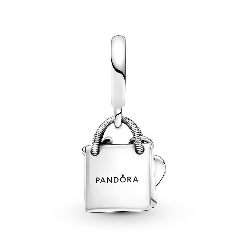 Dije Colgante en Plata Bolso de Compras PANDORA.-1
