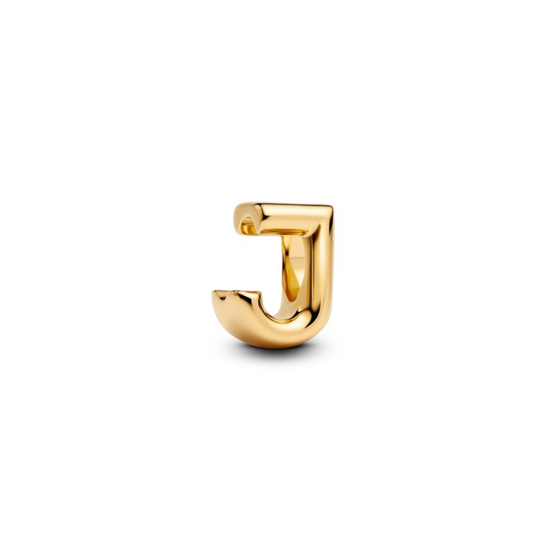 Charm Alfabeto Letra J Dorado
