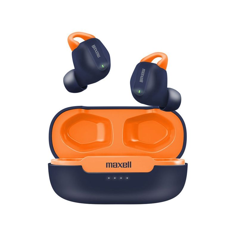 Audífonos inalámbricos Maxell Bluetooth MaxPods 35 Horas Azul-1