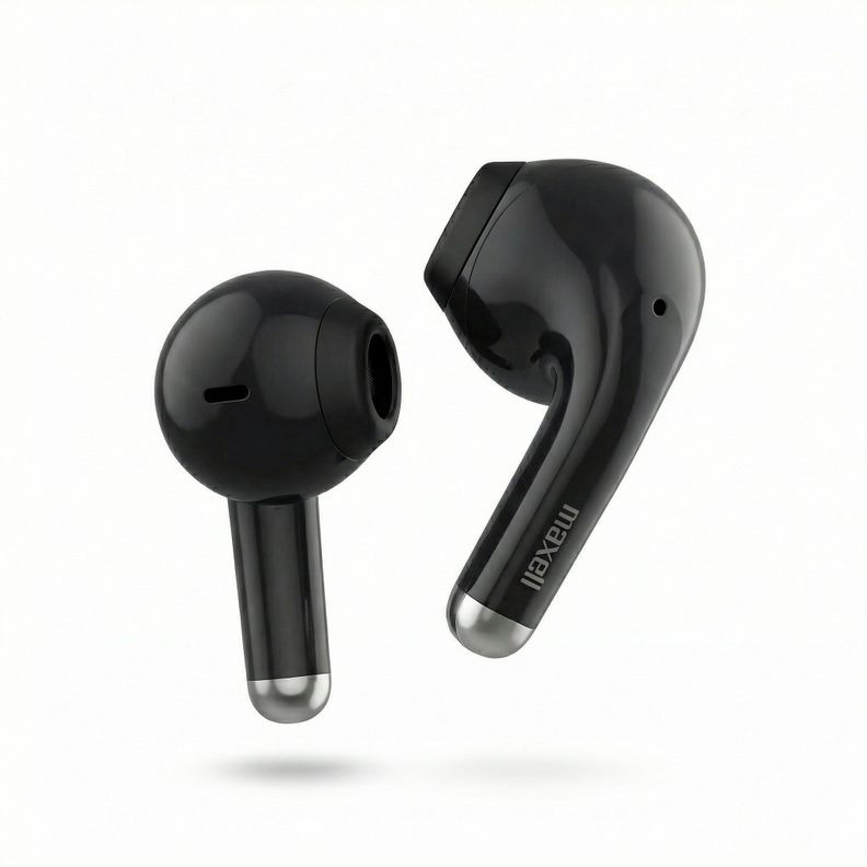 Audifonos Bluetooth Inalambricos Maxell ELIO 12 Horas Negro/Gris