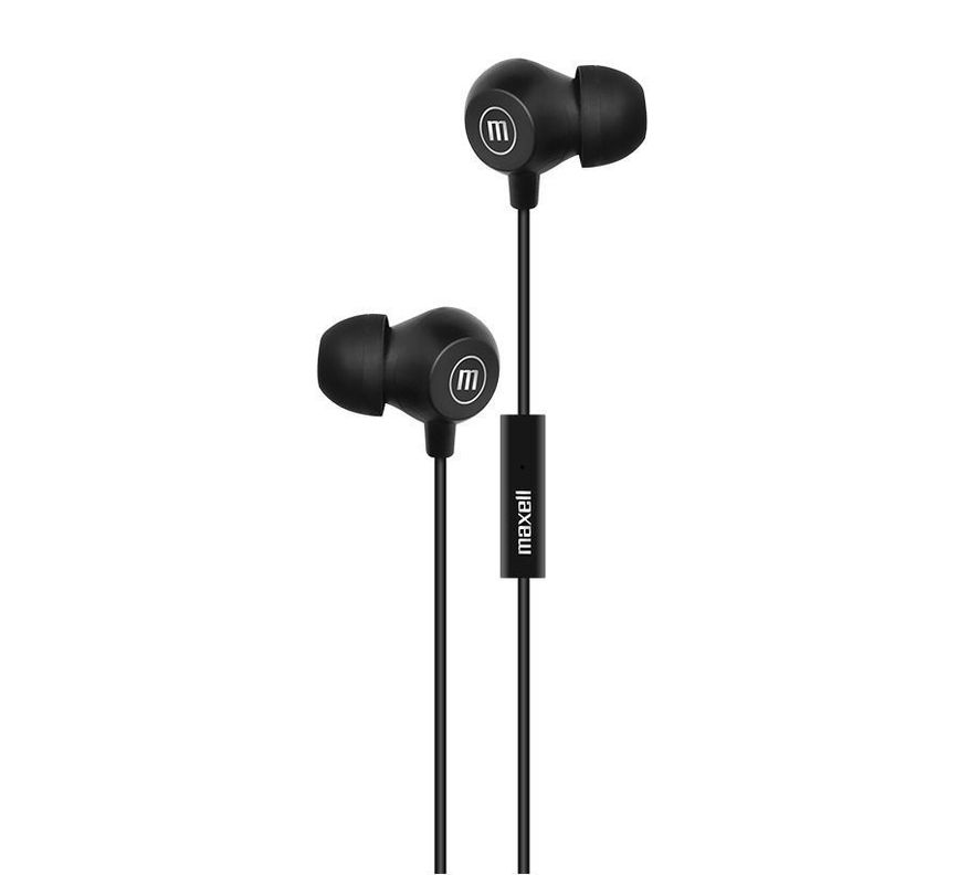 Audifonos Maxell IN-BAX Con Microfono In Ear 3.5mm Negro