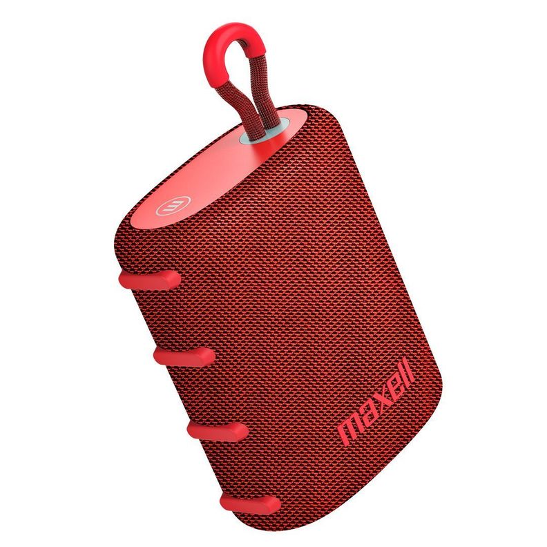 Parlante Bluetooth Portátil Maxell Nomad Tws 15 Hr Ipx5 Rojo-0