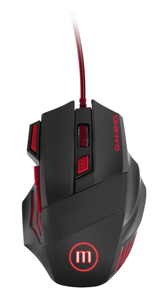 Mouse Gamer Maxell 3200 Dpi Led MOW-R Samurai-0