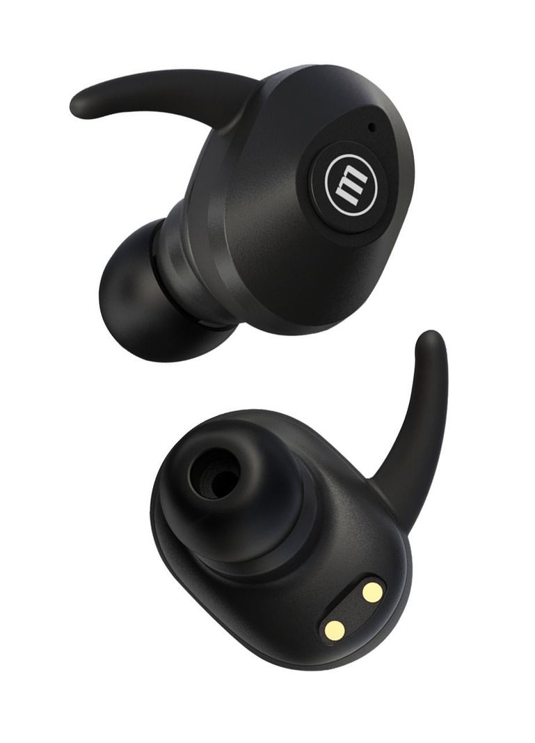 Audífonos Inalámbricos Maxell MiniDuo Bluetooth Tws Con Micrófono Negro-0