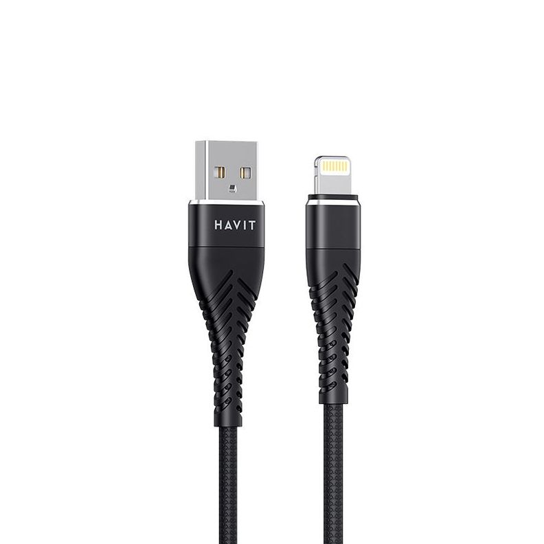 Cable de Carga/datos Havit Usb a Lightning 1 Metro 2.1A Cb705-0