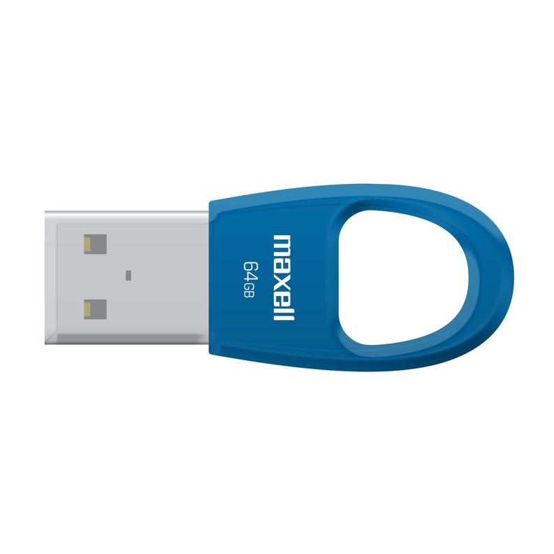 Pendrive Maxell KEY 64GB 2.0 Azul-0