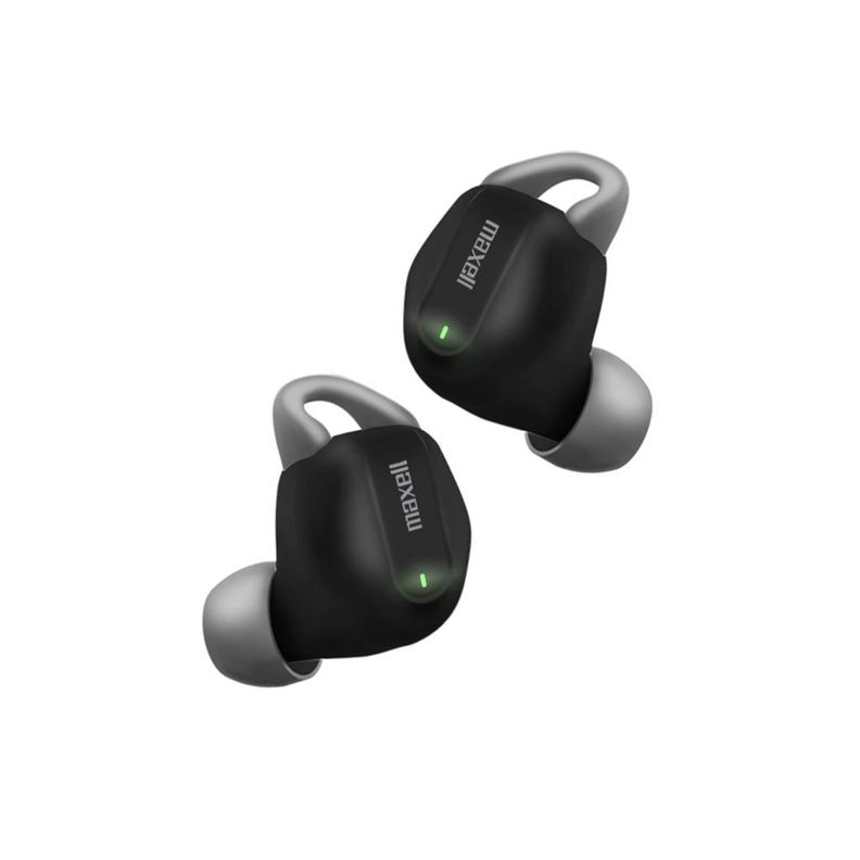 Audífonos inalámbricos Maxell Bluetooth MaxPods 35 Horas Negro-1