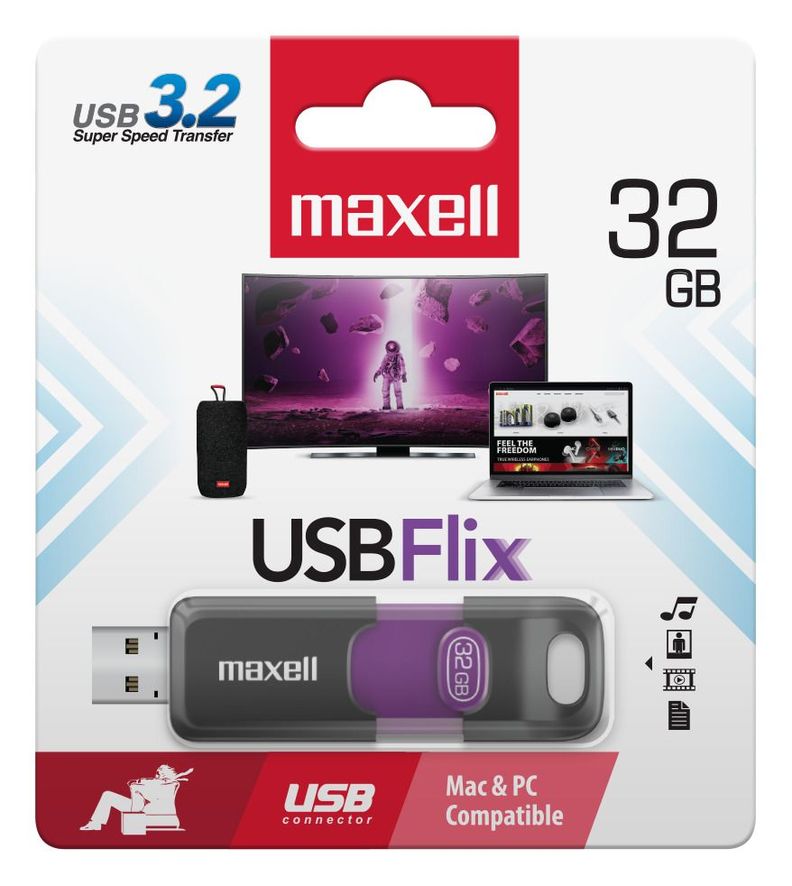 Pendrive Maxell FLIX 32GB 3.2-3