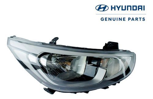 Optico Delantero Derecho Hyundai Accent 2014-2017 Original-1
