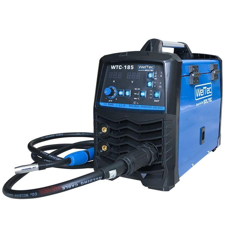 Maquina De Soldar Weltec Wtc 185/220v/mig 3en1 Con Y Sin Gas-1