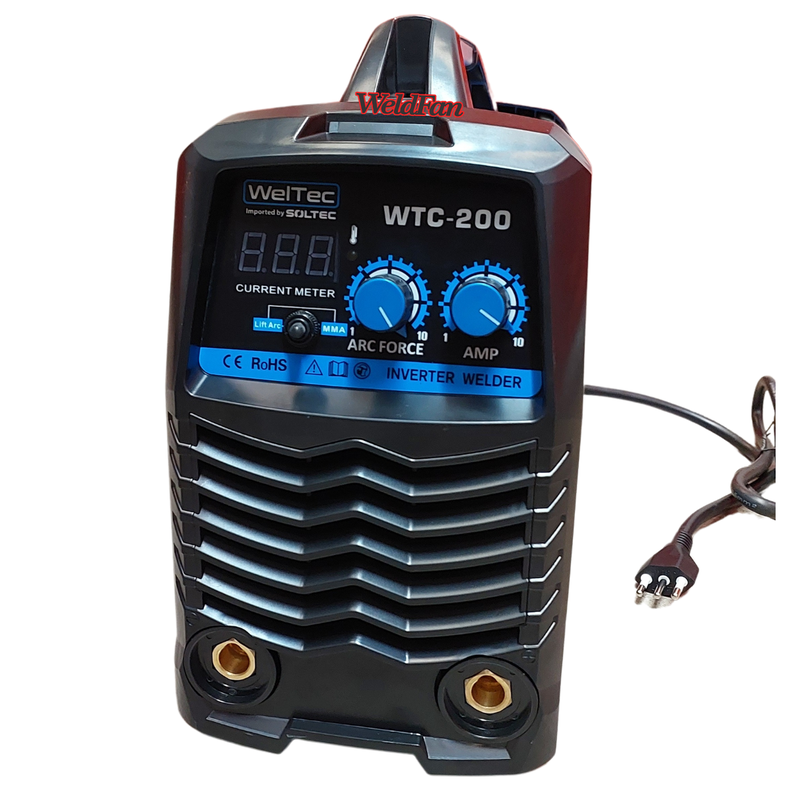 Maquina De Soldar Wtc 200 Inverter/mma - Tig Panel Digital-0