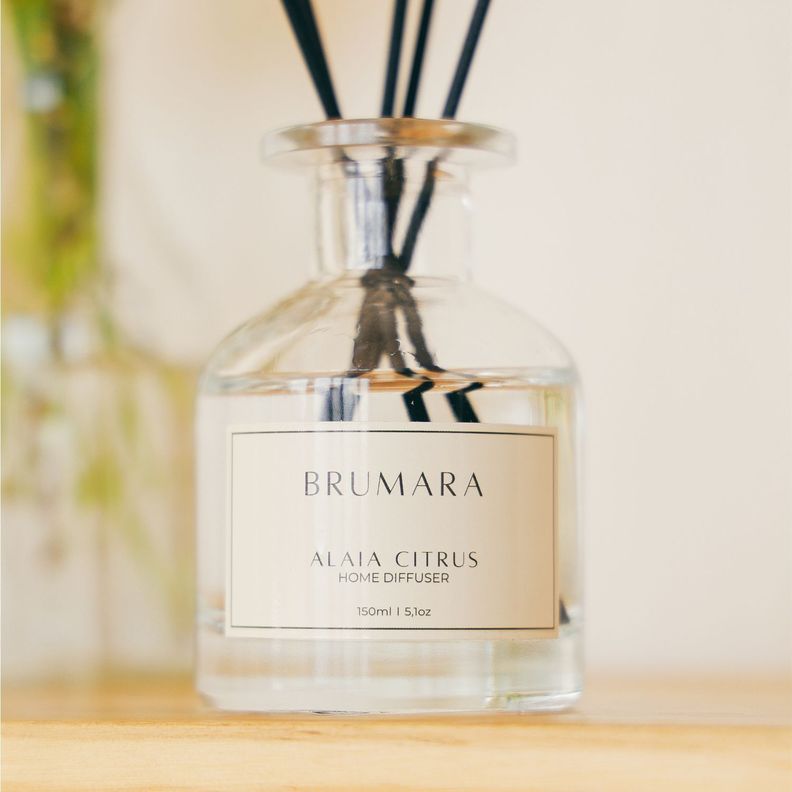 DIFUSOR ALAIA CITRUS TRANSPARENTE 150ML BRUMARA-1