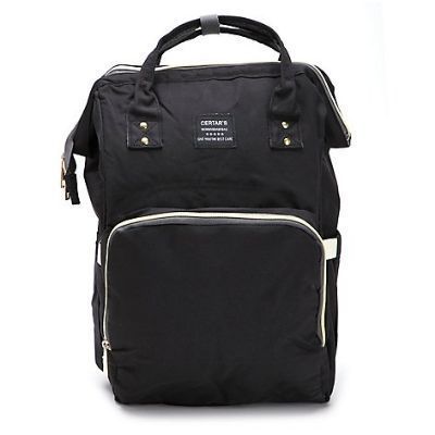 Mochila Bolso Maternal Negra-0