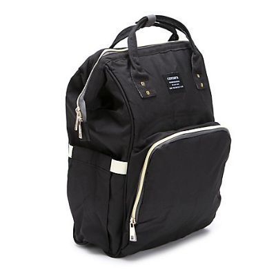 Mochila Bolso Maternal Negra-1