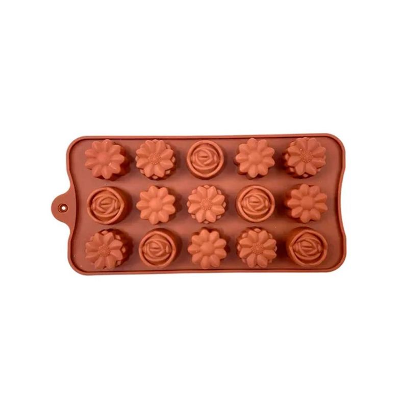 Pack 6 Moldes De Silicona Para Chocolate-1