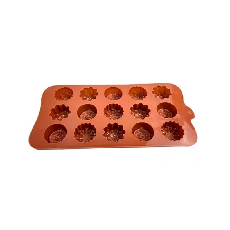 Pack 6 Moldes De Silicona Para Chocolate-3