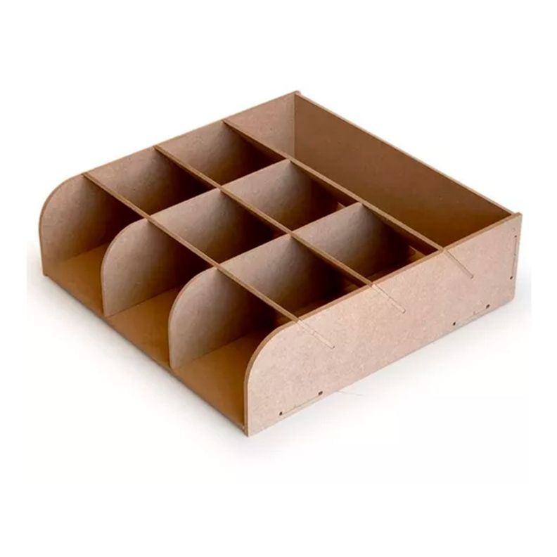 Mueble Organizador De Escritorio Fabricado En Madera Mdf-1